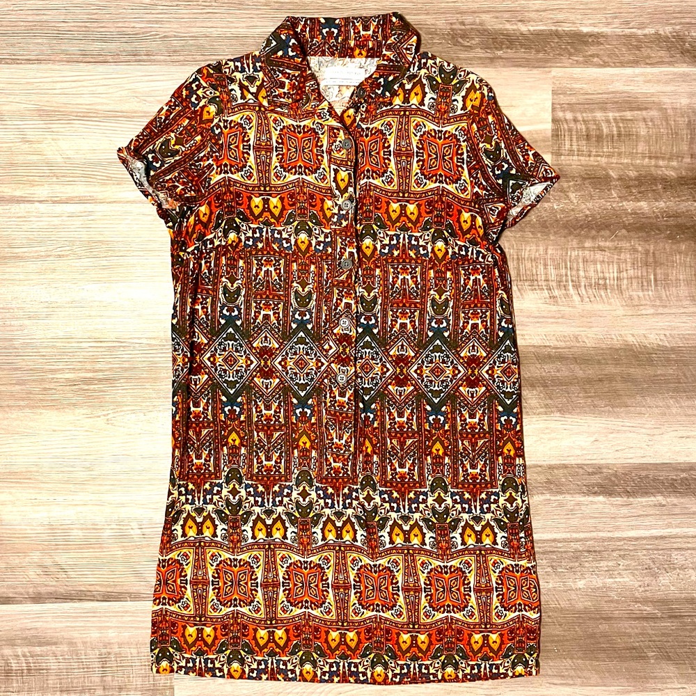 Urban Outfitters Geometric Print Dress